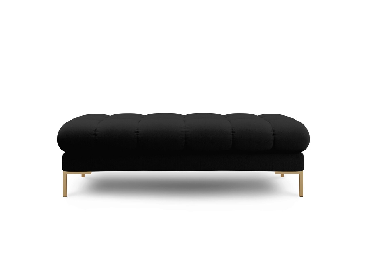 Bancheta 2 locuri, Mamaia, Micadoni Home, GL, 62x133x41 cm, tesatura tip twill, negru 2 l bancheta 2 locuri mamaia micadoni home gl 62x133x41 cm tesatura tip twill negru 1.jpg