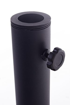 Baza pentru umbrela de gradina Barry, Bizzotto, 35 kg, Ø 50 cm, stalp Ø 48-38-35 mm, ciment, negru - imagine 2