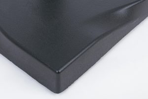Baza pentru umbrela de gradina Salonicco, Bizzotto, 20 kg, 41.5 x 41.5 cm, stalp Ø 48-38-35 mm, ciment, negru - imagine 2