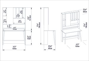 l birou de studiu retricy wood 120x60x1966cm pal melaminat alb nuc 2.jpg