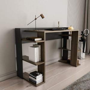 l birou de studiu zena home inar 1227x77x45cm pal melaminat nuc negru 2.jpg
