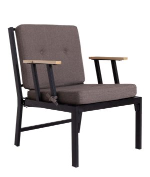 Fotoliu de gradina, Elliott, 600100, Maro - imagine 3