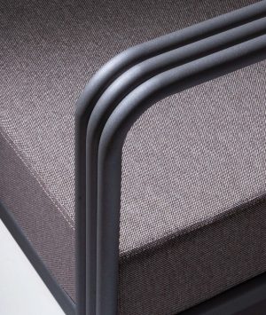 Fotoliu de gradina, Elliott, 700100, Maro - imagine 5