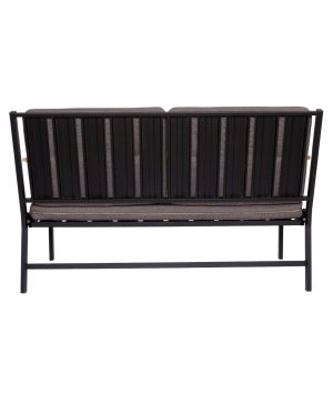 Canapea de gradina cu 2 locuri, Elliott, 600500, Maro - imagine 4