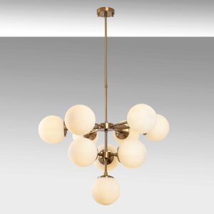 Lustra, Fulgor, 942FLG1166, Metal, Vintage - imagine 3