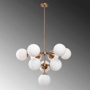 Lustra, Fulgor, 942FLG1166, Metal, Vintage - imagine 4