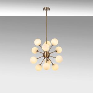 Lustra, Fulgor, 942FLG1273, Metal, Vintage - imagine 3