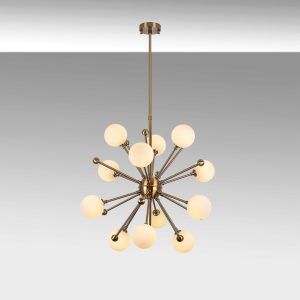 Lustra, Fulgor, 942FLG1268, Metal, Vintage - imagine 3