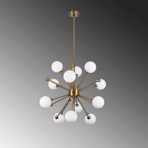 Lustra, Fulgor, 942FLG1268, Metal, Vintage - imagine 4