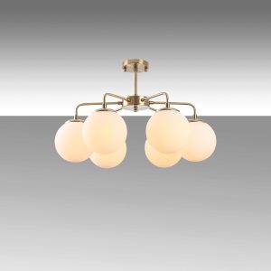 Lustra, Fulgor, 942FLG1356, Metal, Vintage - imagine 4