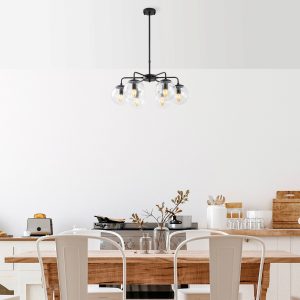 Lustra, Fulgor, 942FLG1357, Metal, Negru - imagine 2