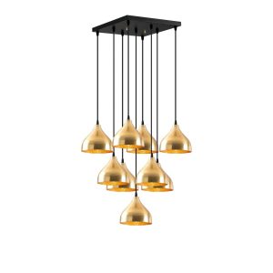 Lustra, Tatum, 584TTM1390, Metal, Auriu - imagine 2