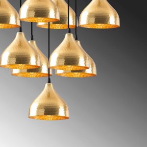 Lustra, Tatum, 584TTM1390, Metal, Auriu - imagine 7
