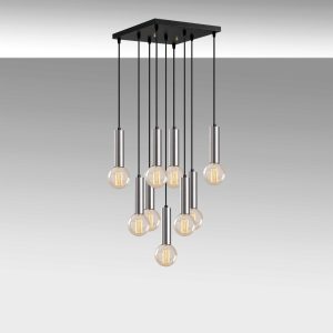 Lustra, Tatum, 584TTM1326, Metal, Argintiu - imagine 6