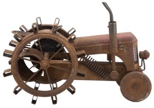 Ceas de masa Tractor-B, Mauro Ferretti, 43x20x23 cm, fier - imagine 7