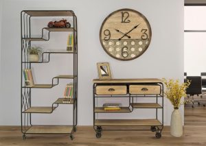 Ceas de perete Denver, Mauro Ferretti, Ø 80 cm, fier - imagine 8