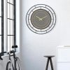 Ceas de perete Fashion, Mauro Ferretti, Ø 70 cm, fier, negru - imagine 2