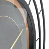 Ceas de perete Fashion, Mauro Ferretti, Ø 70 cm, fier, negru - imagine 4