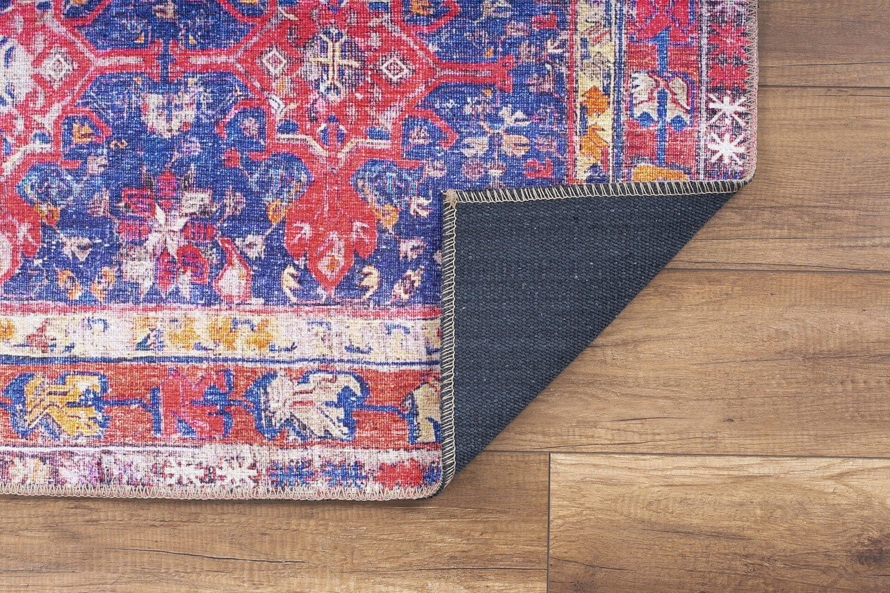 Covor, Blues Chenille AL 340 , 150x230 cm, Poliester , Multicolor 4 l covor blues chenille al 340 150x230 cm poliester multicolor 3.jpg