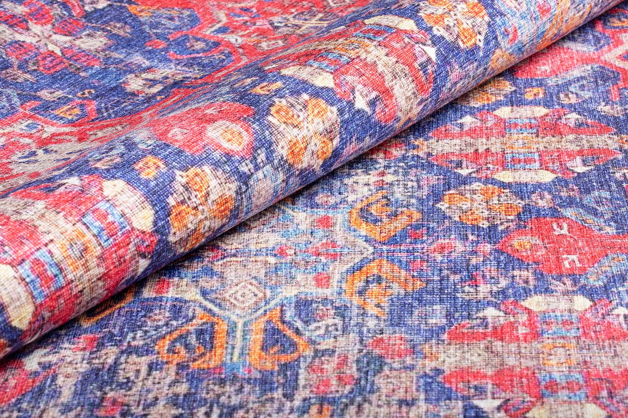 Covor, Blues Chenille AL 340 , 150x230 cm, Poliester , Multicolor 5 l covor blues chenille al 340 150x230 cm poliester multicolor 4.jpg