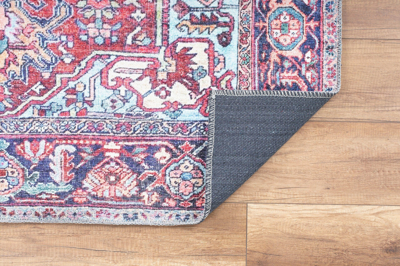 Covor, Claret Red AL 352 , 150x230 cm, Poliester , Multicolor 4 l covor claret red al 352 150x230 cm poliester multicolor 3.jpg