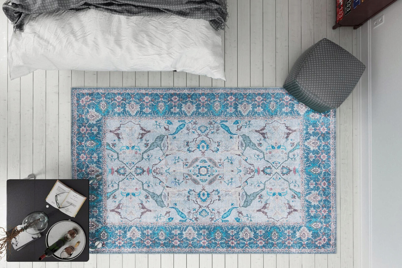 Covor, Dorian Chenille, 150x230 cm, Poliester , Multicolor 1 l covor dorian chenille 150x230 cm poliester multicolor 93.jpg