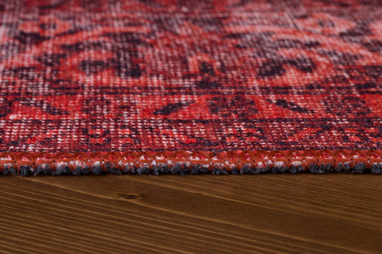 Covor, Red AL 131 , 150x230 cm, Poliester , Multicolor 6 l covor red al 131 150x230 cm poliester multicolor 5.jpg