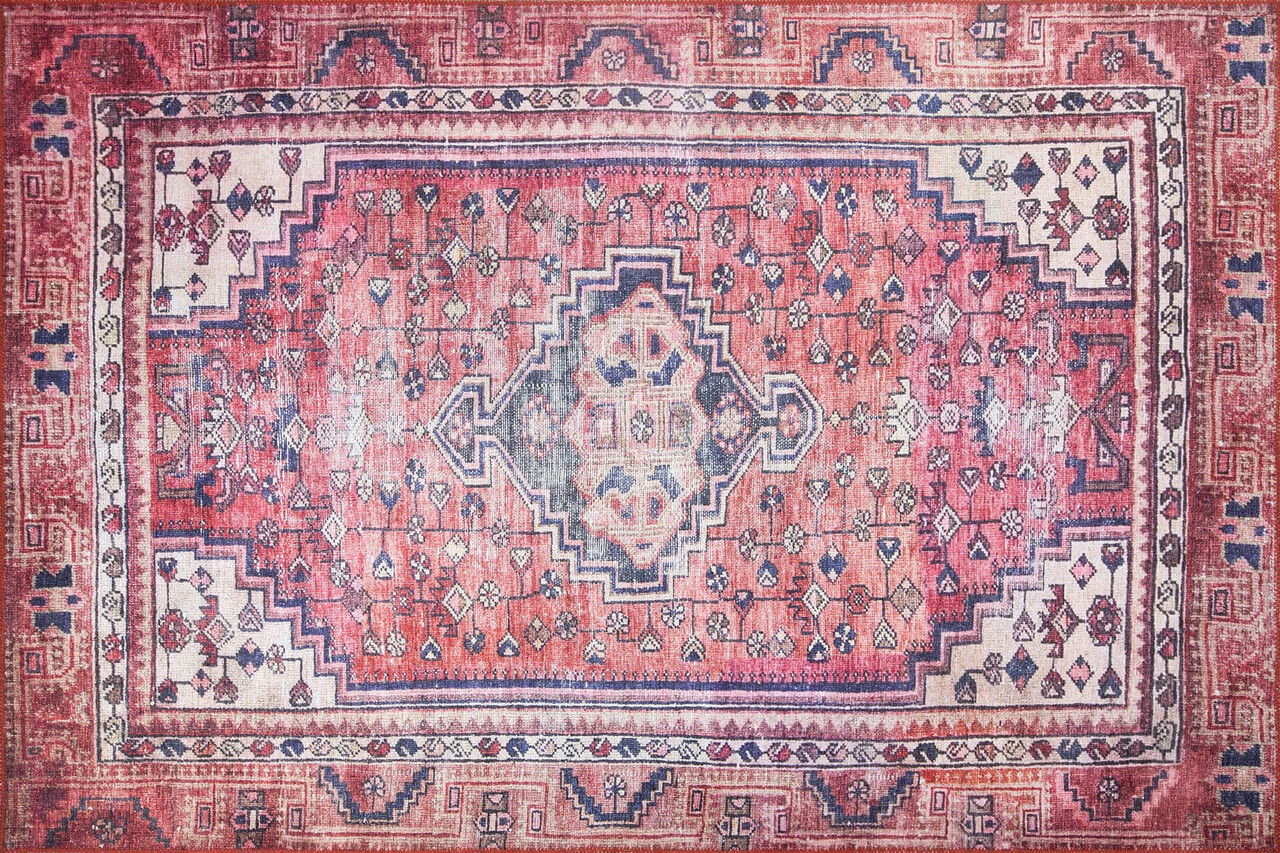 Covor, Red AL 356 , 150x230 cm, Poliester , Multicolor 2 l covor red al 356 150x230 cm poliester multicolor 1.jpg