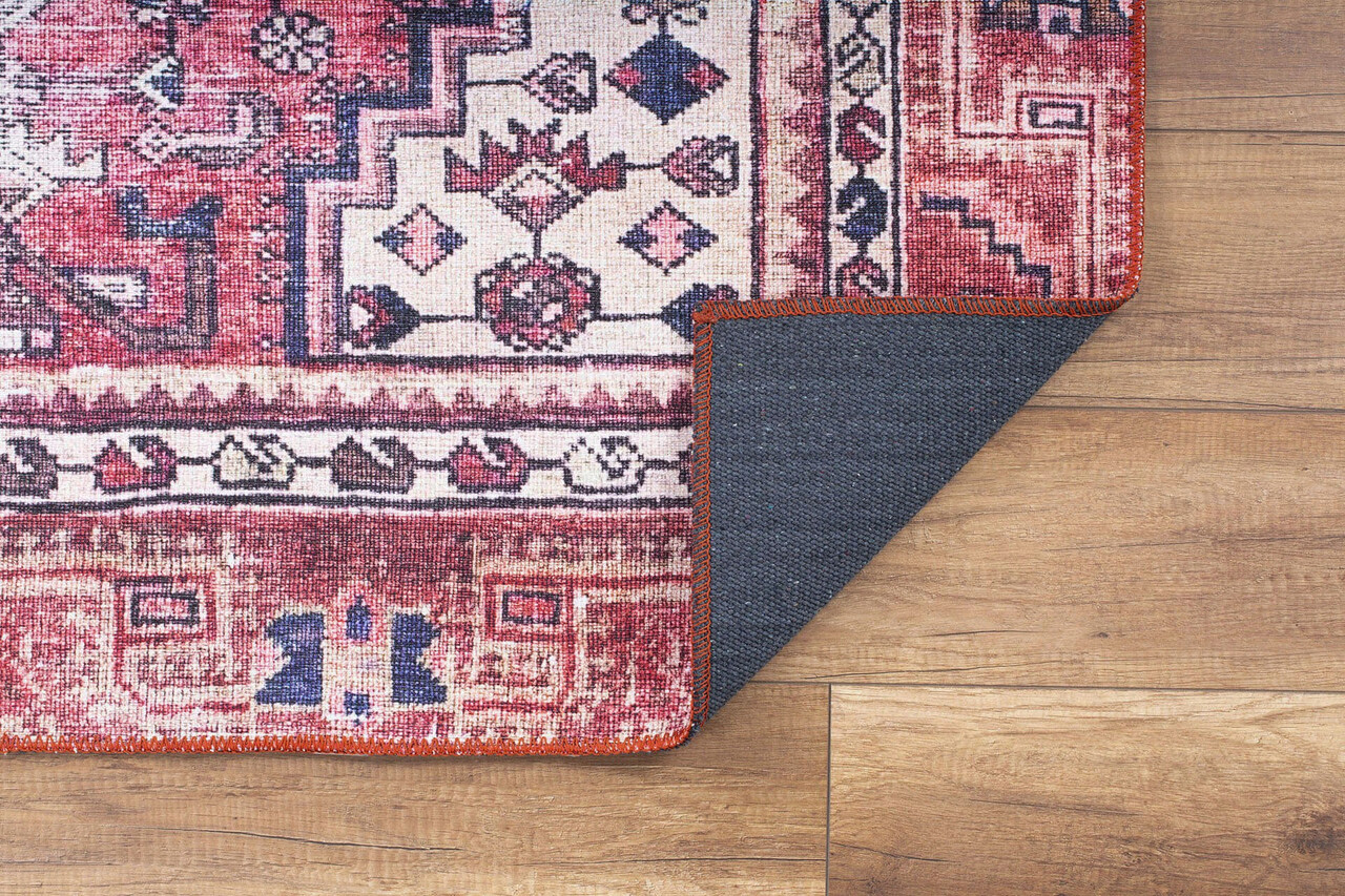 Covor, Red AL 356 , 150x230 cm, Poliester , Multicolor 4 l covor red al 356 150x230 cm poliester multicolor 3.jpg