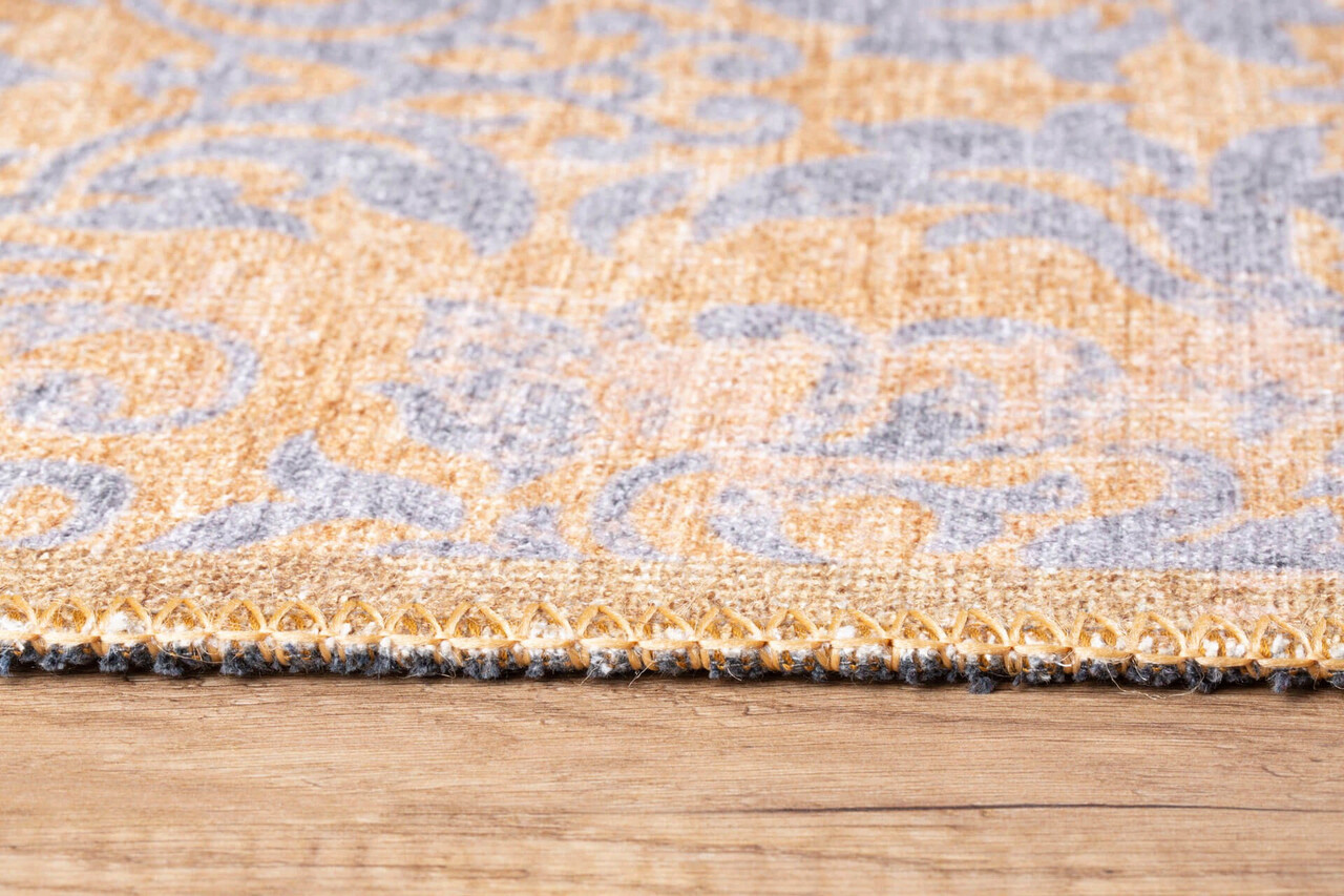 Covor, Yellow AL 319 , 150x230 cm, Poliester , Multicolor 6 l covor yellow al 319 150x230 cm poliester multicolor 5.jpg