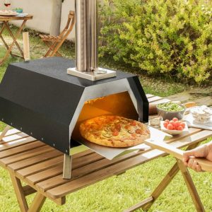 l cuptor de pizza pe peleti cu accesorii pizzahven innovagoods pentru exterior 42 x 81 x 80 cm piatralemninox negru 6.jpg