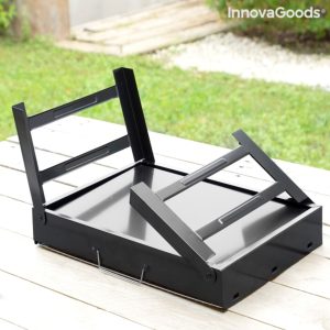 l gratar portabil pliabil pentru utilizare cu carbune bearbq innovagoods 41x28x20 cm 8.jpg