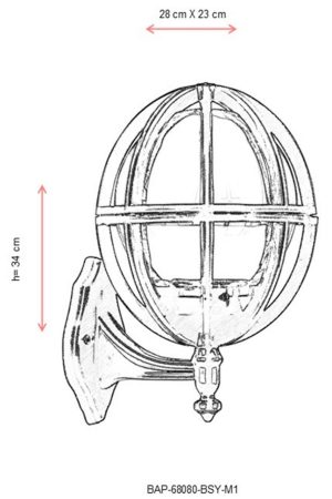 l lampa de perete de exterior avonni bap 68080 bsy m1 corps abs negru 2.jpg