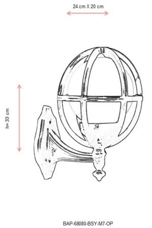 l lampa de perete de exterior avonni bap 68080 bsy m7 op corps abs alb negru 2.jpg