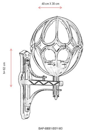 l lampa de perete de exterior avonni bap 68081 bsy m3 corps abs negru 2.jpg