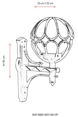 l lampa de perete de exterior avonni bap 68081 bsy m5 op corps abs negru 2.jpg