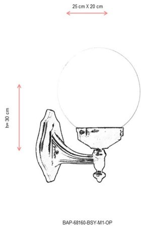 l lampa de perete de exterior avonni bap 68160 bsy m1 op corps abs alb negru 2.jpg