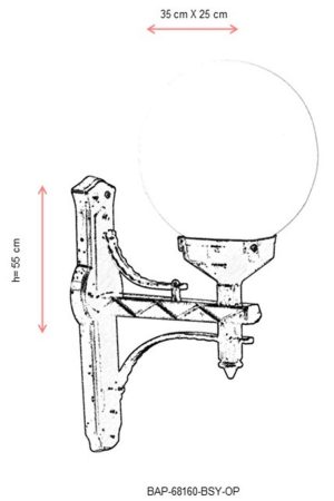 l lampa de perete de exterior avonni bap 68160 bsy op corps abs alb negru 2.jpg