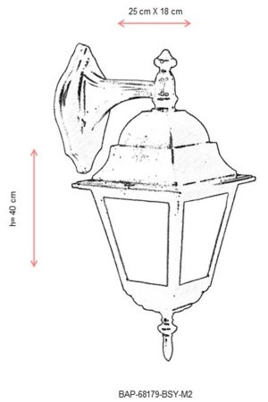 l lampa de perete de exterior avonni bap 68179 bsy m2 corps abs alb negru 2.jpg