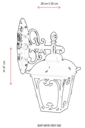 l lampa de perete de exterior avonni bap 68181 bsy m2 corps abs negru 2.jpg