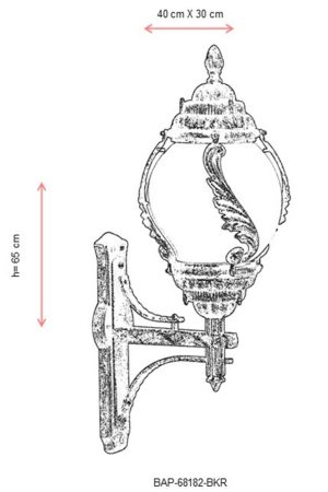 l lampa de perete de exterior avonni bap 68182 bkr corps abs maro 2.jpg