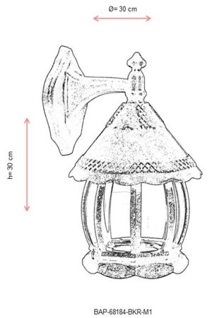 l lampa de perete de exterior avonni bap 68184 bkr m1 corps abs maro 2.jpg