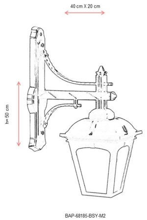 l lampa de perete de exterior avonni bap 68185 bsy m2 corps abs negru 2.jpg