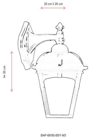 l lampa de perete de exterior avonni bap 68185 bsy m3 corps abs alb negru 2.jpg