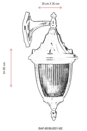 l lampa de perete de exterior avonni bap 68186 bsy m2 corps abs negru 2.jpg
