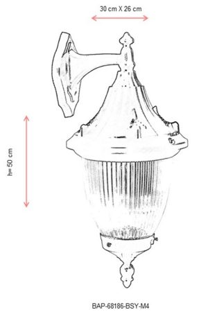 l lampa de perete de exterior avonni bap 68186 bsy m4 corps abs negru 2.jpg