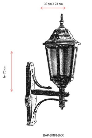 l lampa de perete de exterior avonni bap 68188 bkr corps abs maro 2.jpg