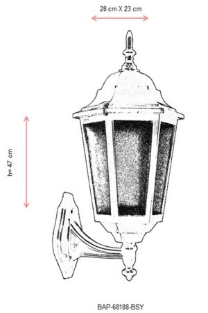 l lampa de perete de exterior avonni bap 68188 bsy corps abs negru 2.jpg