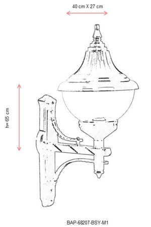 l lampa de perete de exterior avonni bap 68207 bsy m1 corps abs negru 2.jpg
