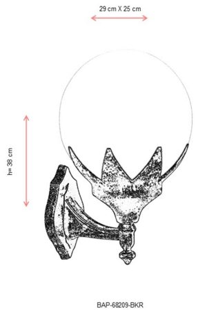 l lampa de perete de exterior avonni bap 68209 bkr corps abs maro 2.jpg